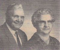 Mr. and Mrs. Roy Sires 60th wedding anniv. 1967