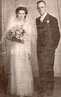 Milton Somermeyer & Gertrude Bechtel wedding photo