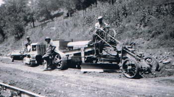 Paving Hwy 9, 1931 - photo 1