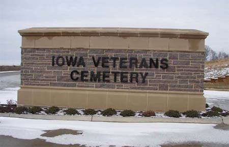 Iowa Veterans Cemetery, Dallas county, Iowa