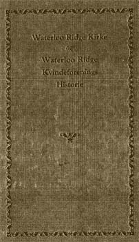 booklet cover Waterloo Ridge Kirke