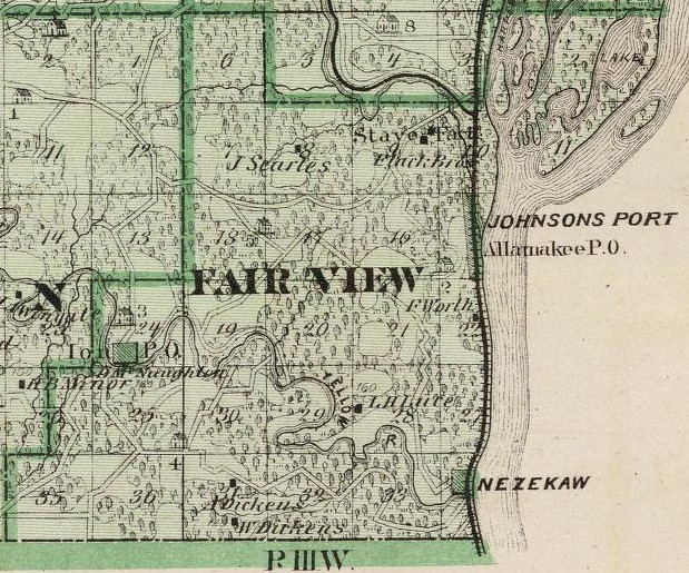 Fairview Township - Andreas Atlas 1875