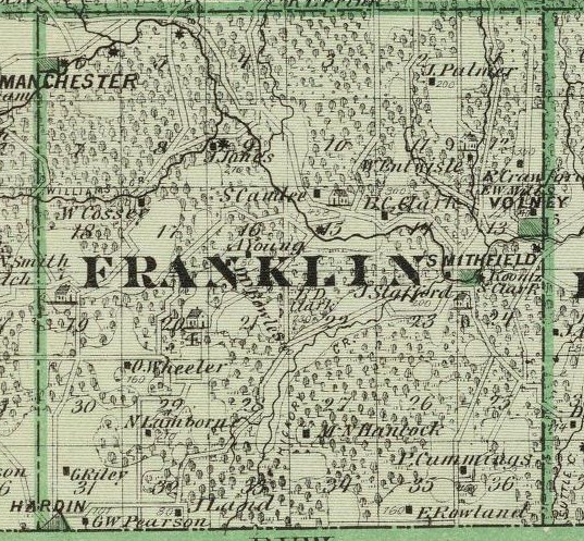 Franklin twp. - Andreas Atlas 1875