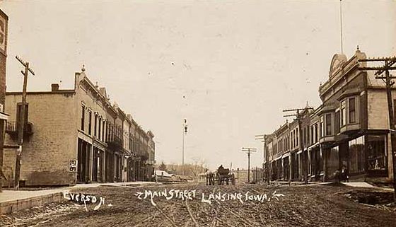 Main Street Lansing 1913