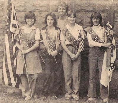Lansing Girl Scouts, 5th grade - 1980