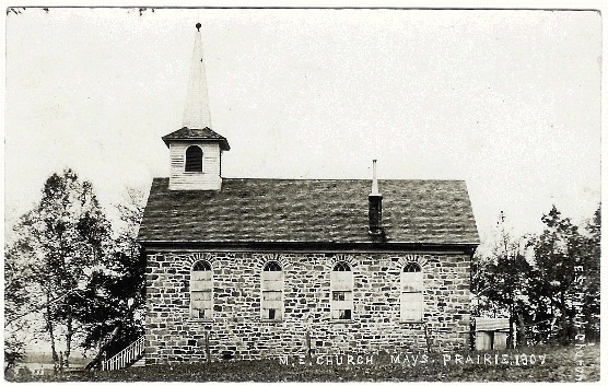 Mays Prairie ME church, 1907