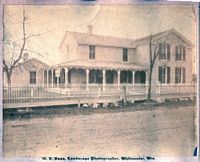William Merrill home in Prairie du Chien, WI.  Click to enlarge.