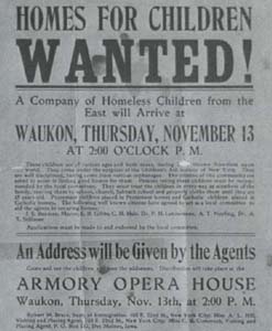 Waukon Standard advertisement bill, 1913