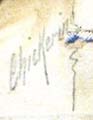 Edwin Chickering signature