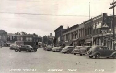 Spring Avenue, Waukon, December 1947