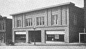 The Opera House in Waukon, 1917