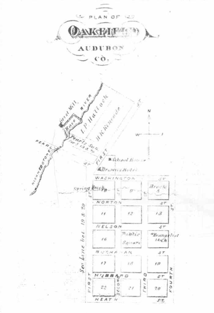 Plan of Oakfield