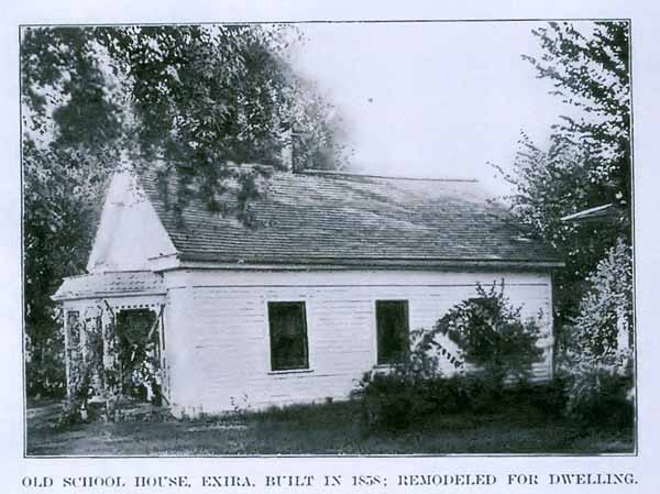 Old School House, Exira, Iowa, Remodeled for Dwelling
