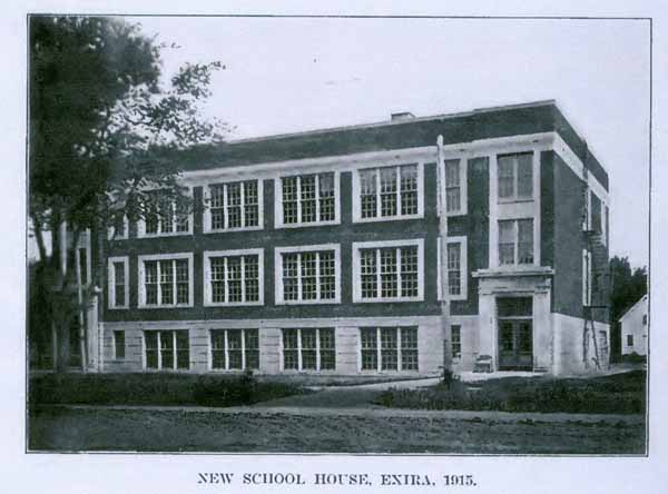 New School House, Exira, Iowa, 1915