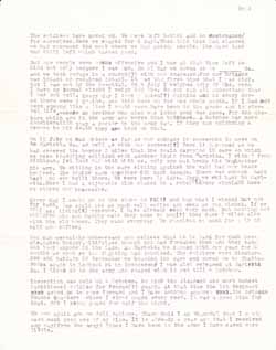 Connrardy Civil War Letter Pg 2