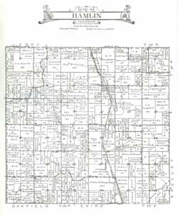 1921 Hamlin, Twp. Map