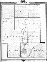 1875 Map of Audubon County, Iowa