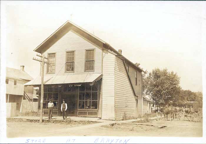 Brayton Grocery Store Circa 1890-1900