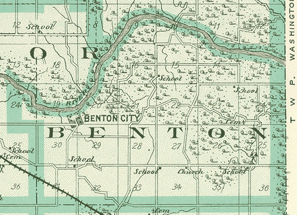 Benton Twp. Map