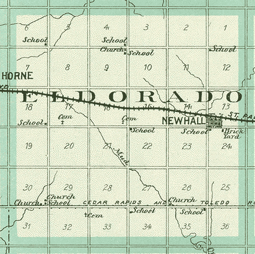 Eldorado Twp. Map