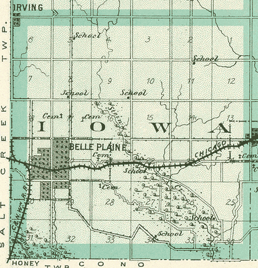 Iowa Twp. Map
