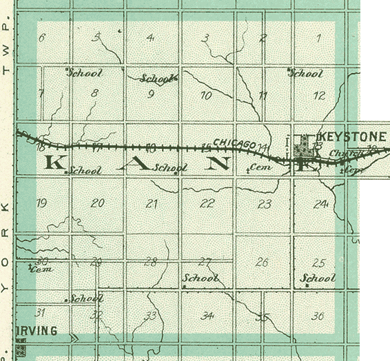 Kane Twp. Map