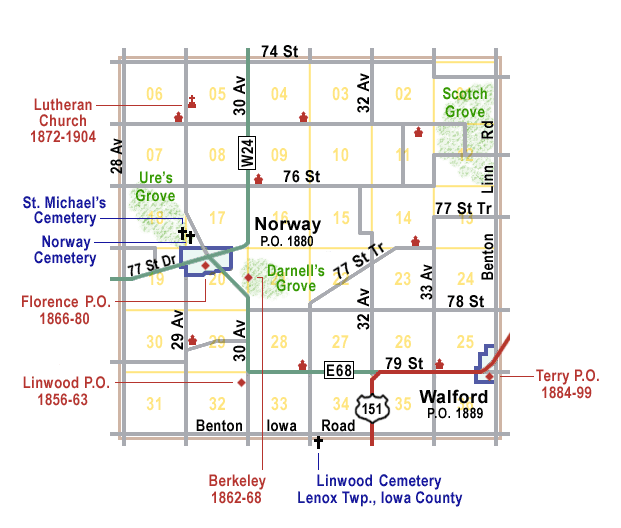 Florence Township map