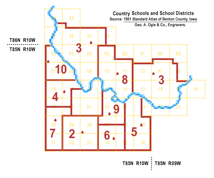 Taylor Township map