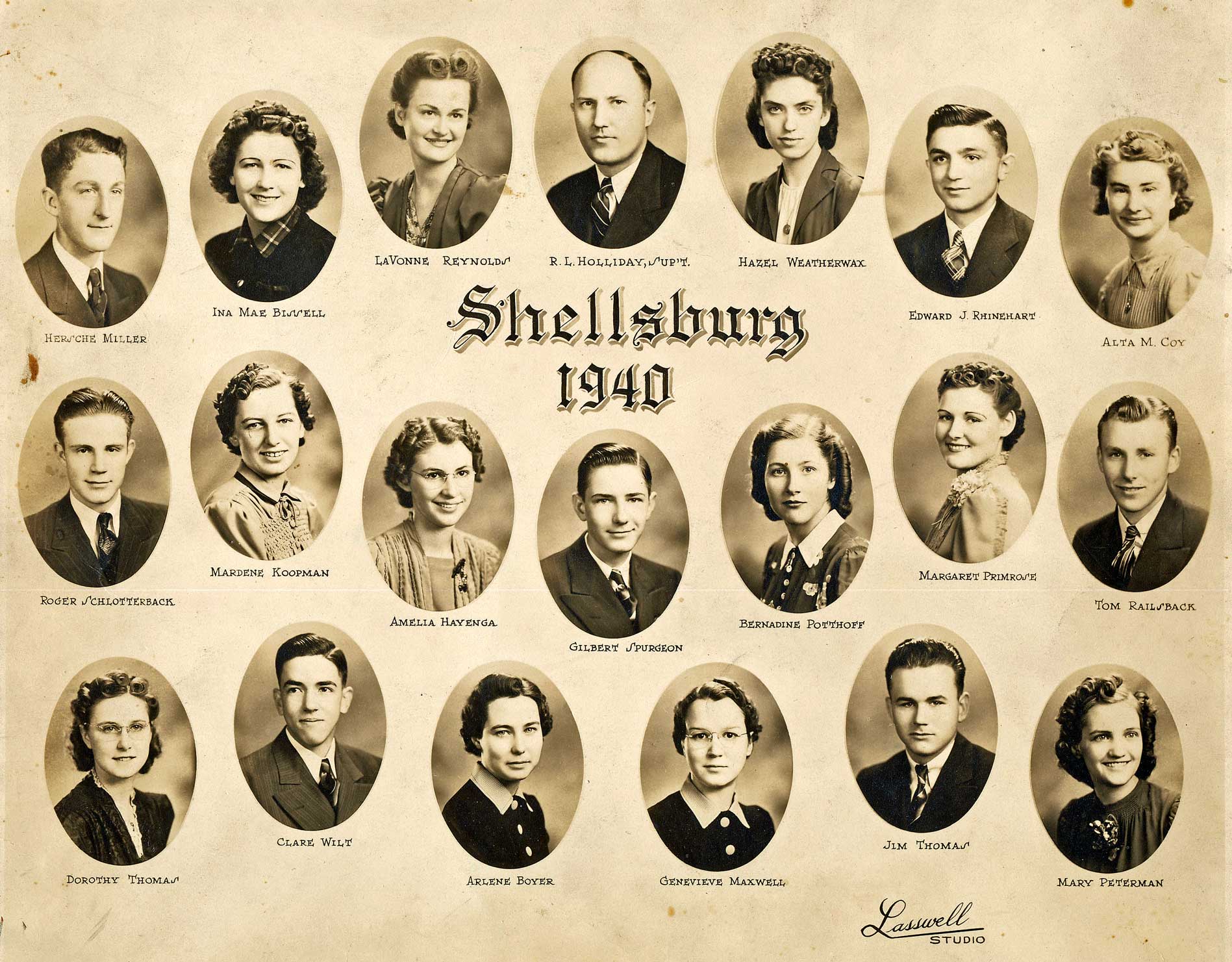shellsburg class of 1940