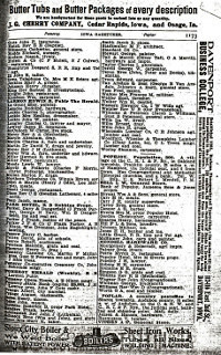 Pg. 1173 in 1903 - 1904 Iowa State Gazetteer & Business Directory
