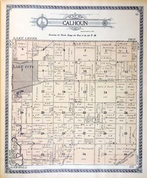 Calhoun Township, Calhoun County, 1911