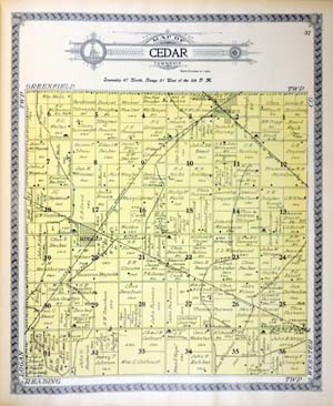 Cedar Township, Calhoun County, 1911