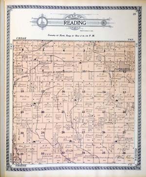 Reading Township, Calhoun County 1911