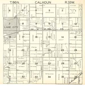 Calhoun Township, Calhoun County, 1930