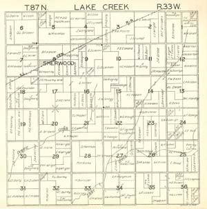 Lake Creek Township, Calhoun County, 1930