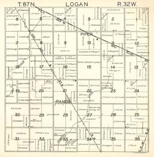 Logan Township, Calhoun County, 1930
