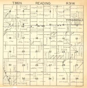 Reading Township, Calhoun County, 1930