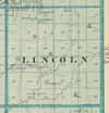 Lincoln Twp. 1875 Cass County Iowa Map