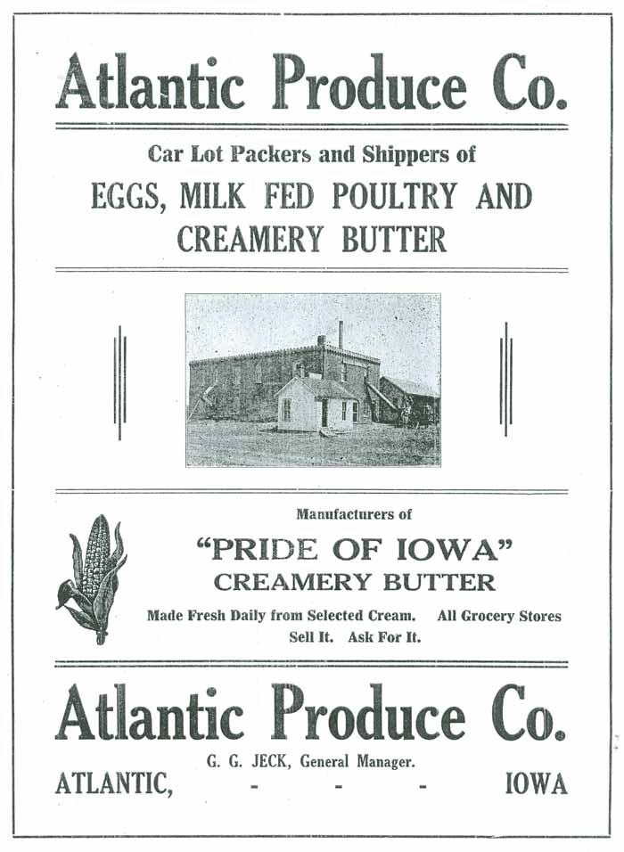 Atlantic Produce Co. Advertisement