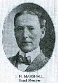 J. H. Marshall, School Board Member