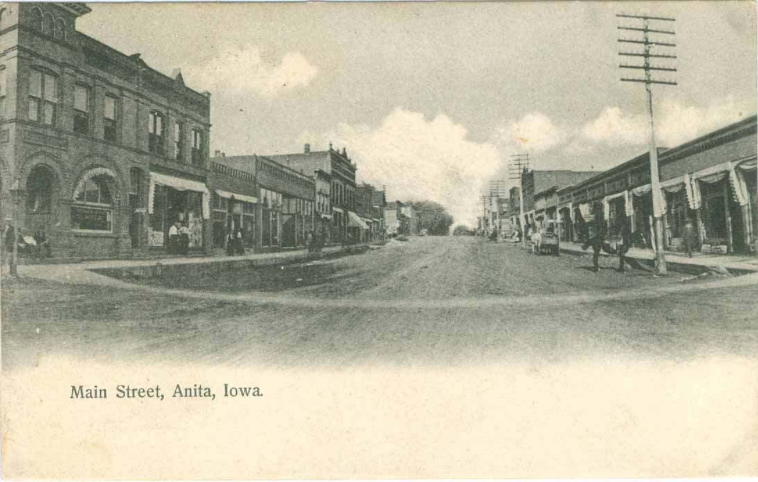 Main Street, Anita, Iowa