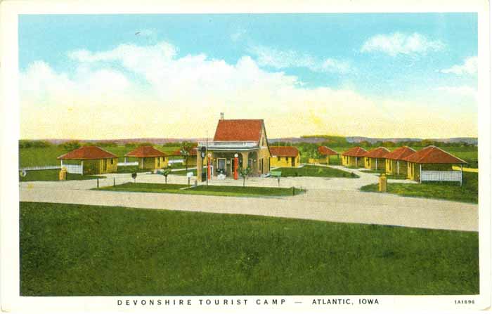 Devonshire Tourist Camp, Atlantic, Cass County, Iowa