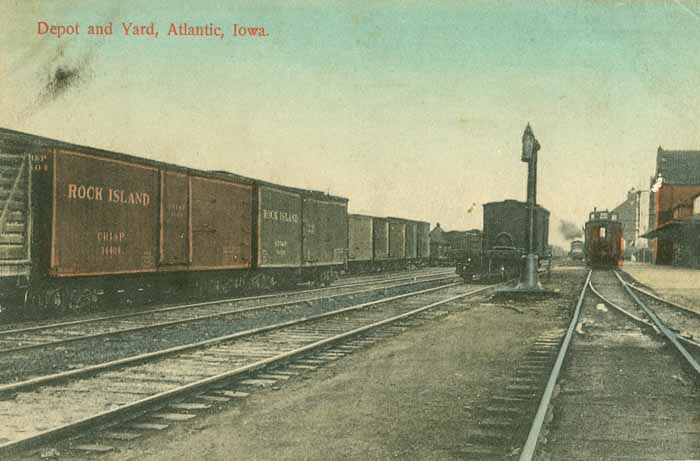Depot and Yard, Atlantic, Iowa