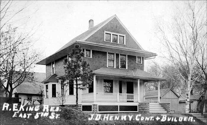 R. E. King Residence, Atlantic, Cass County, Iowa