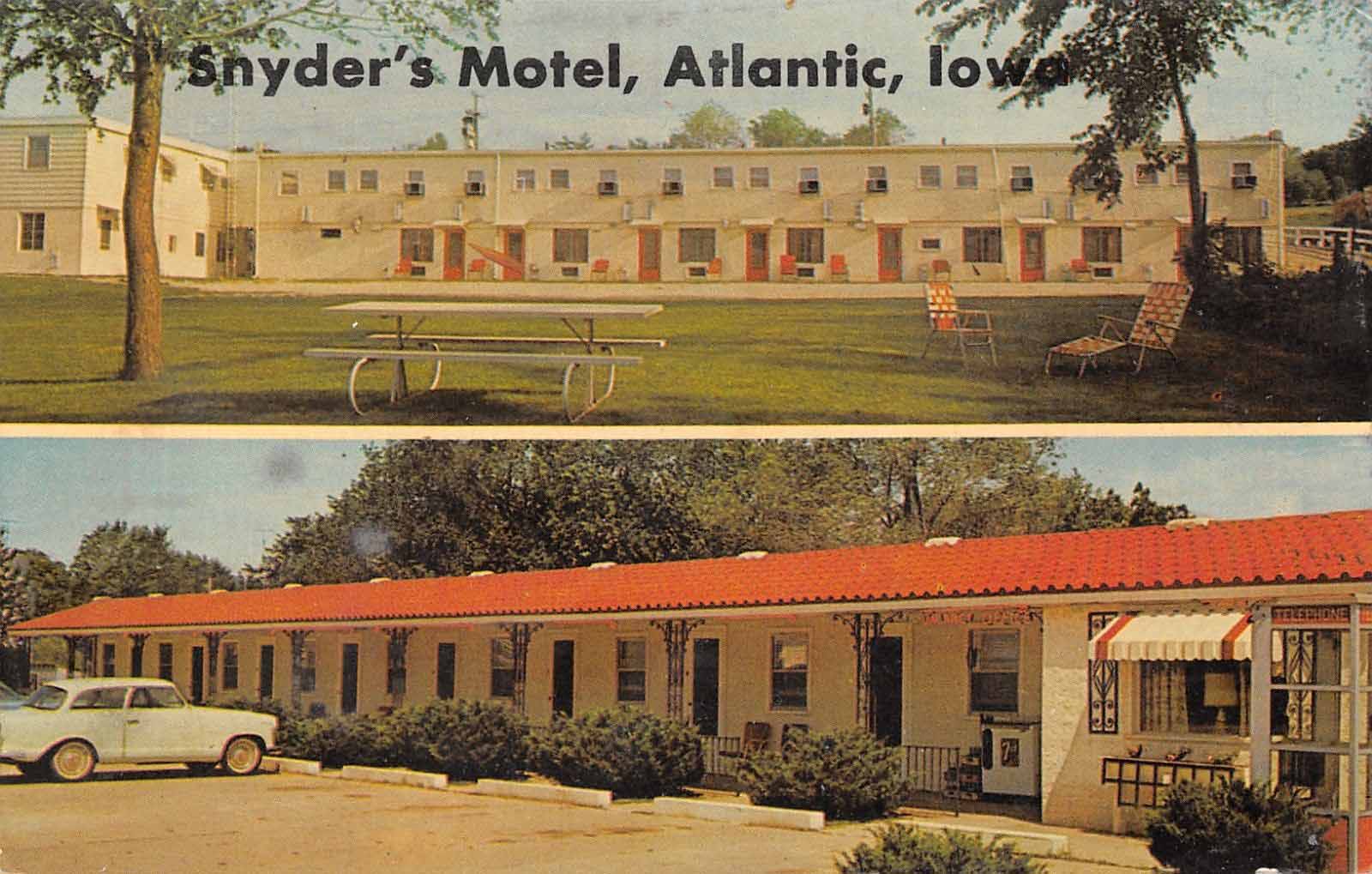 Snyder's Motel, Atlantic, Cass County, Iowa
