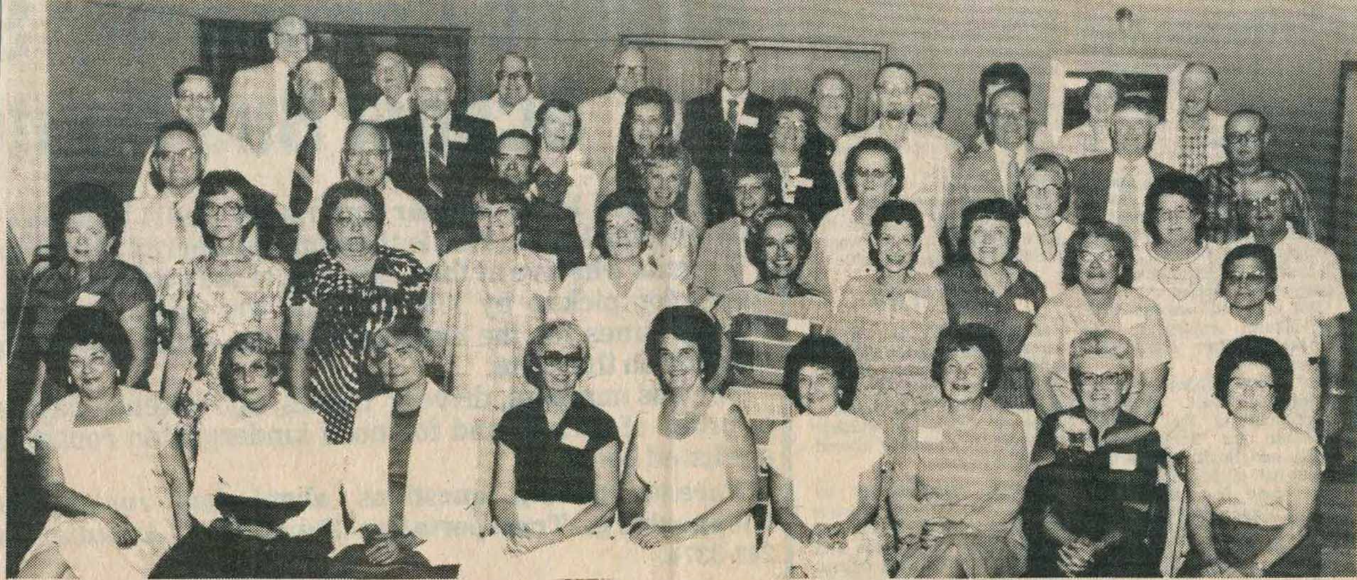 1941 Class of Atlantic High School, Atlantic, Iowa, Reunion 1981
