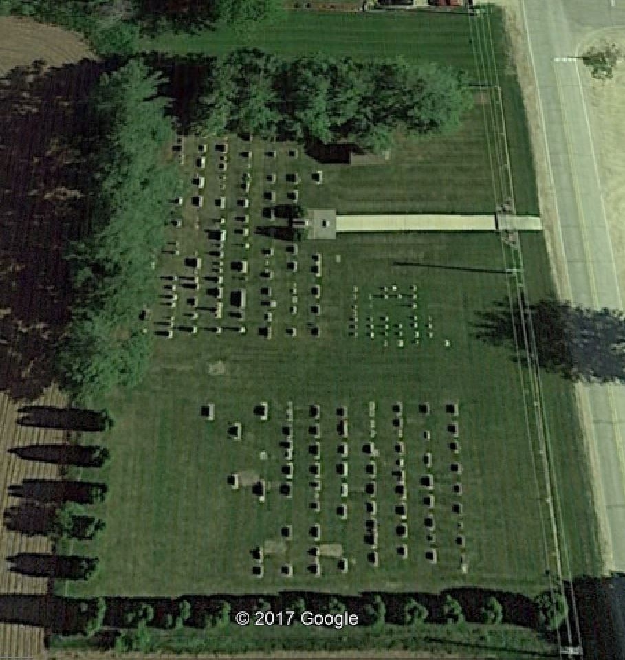 Cemetery from Above