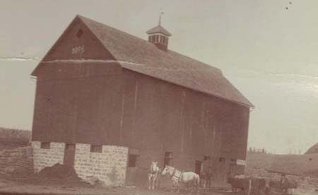 Jennings barn, built 1896