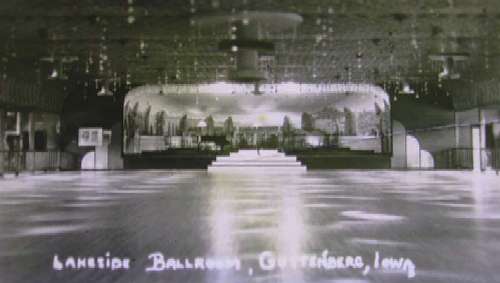 Lakeside Ballroom, Guttenberg, Iowa
