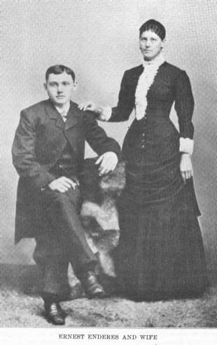 Ernst Enderes & wife Louisa Hupp